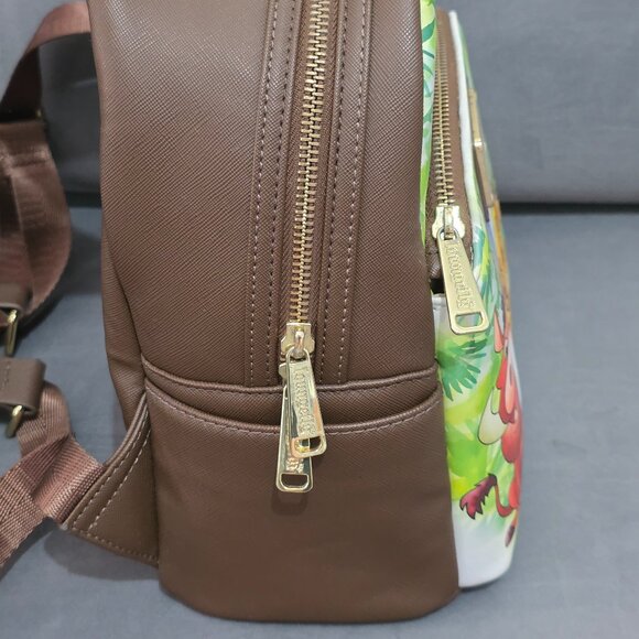 Loungefly Disney The Lion King Chibi Simba & Friends Mini Backpack –VG Used Con. - Picture 7 of 16